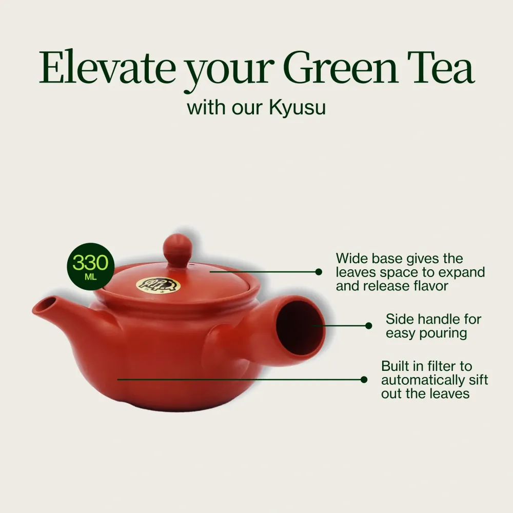 Kyusu Terracotta Rossa