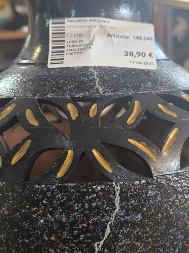 Lume Terracotta Smaltato Freddo