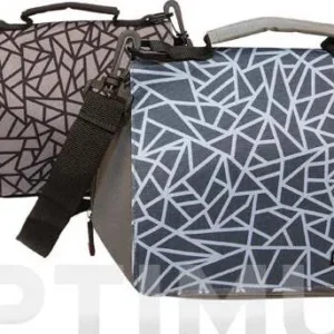 LUNCH BAG SMART MOSAICO blu 31X15X20 CM Iris