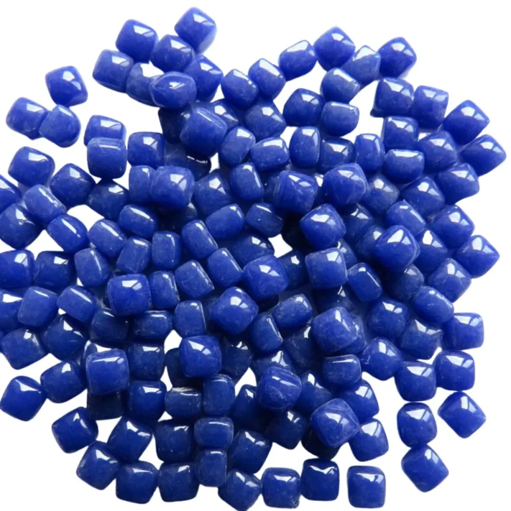 Micro Mosaico di Vetro 4,8mm Blu Caldo