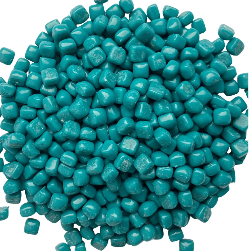 Micro Mosaico di Vetro 4,8mm Ciano Scuro