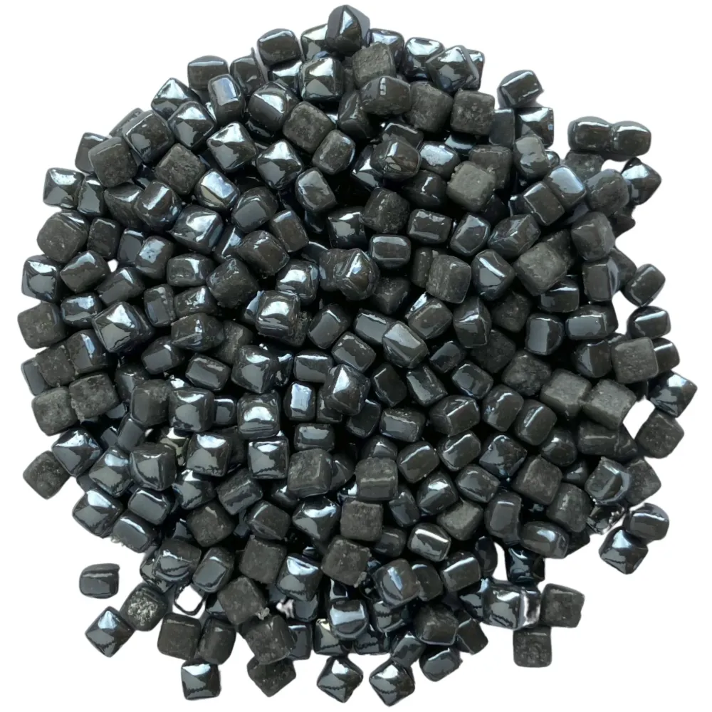 Micro Mosaico di Vetro 4,8mm Madreperla Carbone