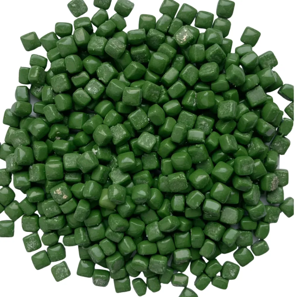 Micro Mosaico di Vetro 4,8mm Verde Invernale