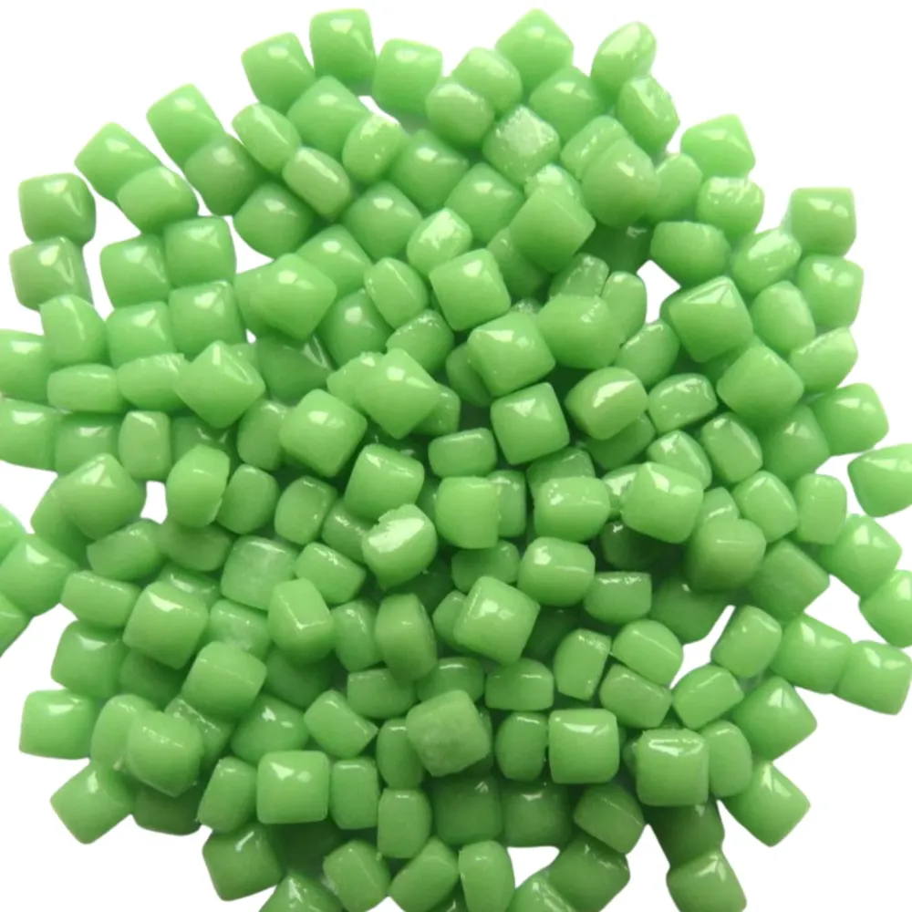 Micro Mosaico di Vetro 4,8mm Verde Rugiada
