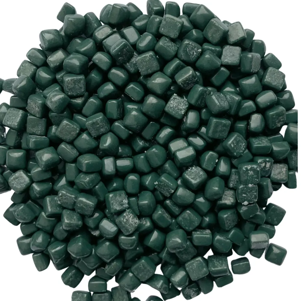 Micro Mosaico di Vetro 4,8mm Verde Scuro
