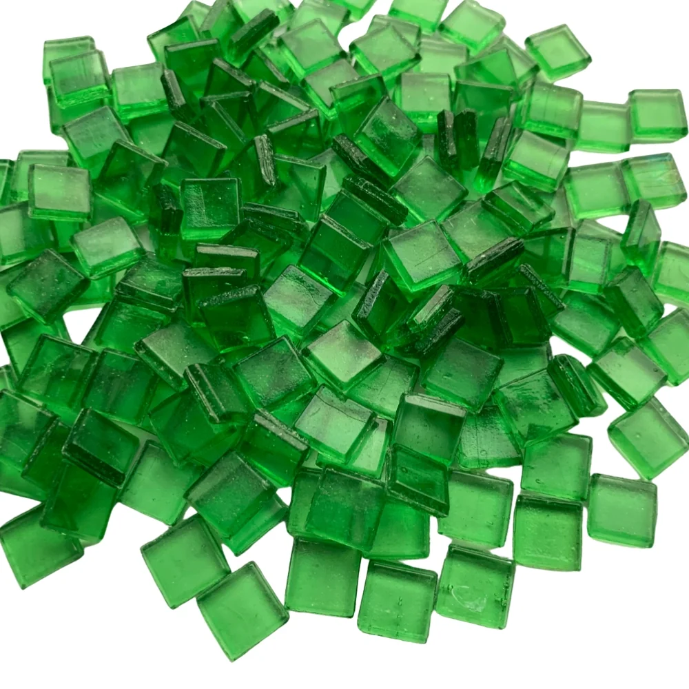 Mosaico di vetro trasparente 10mm Alfalfa