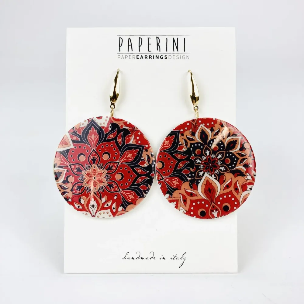 Paperini Mosaico rosso cerchio