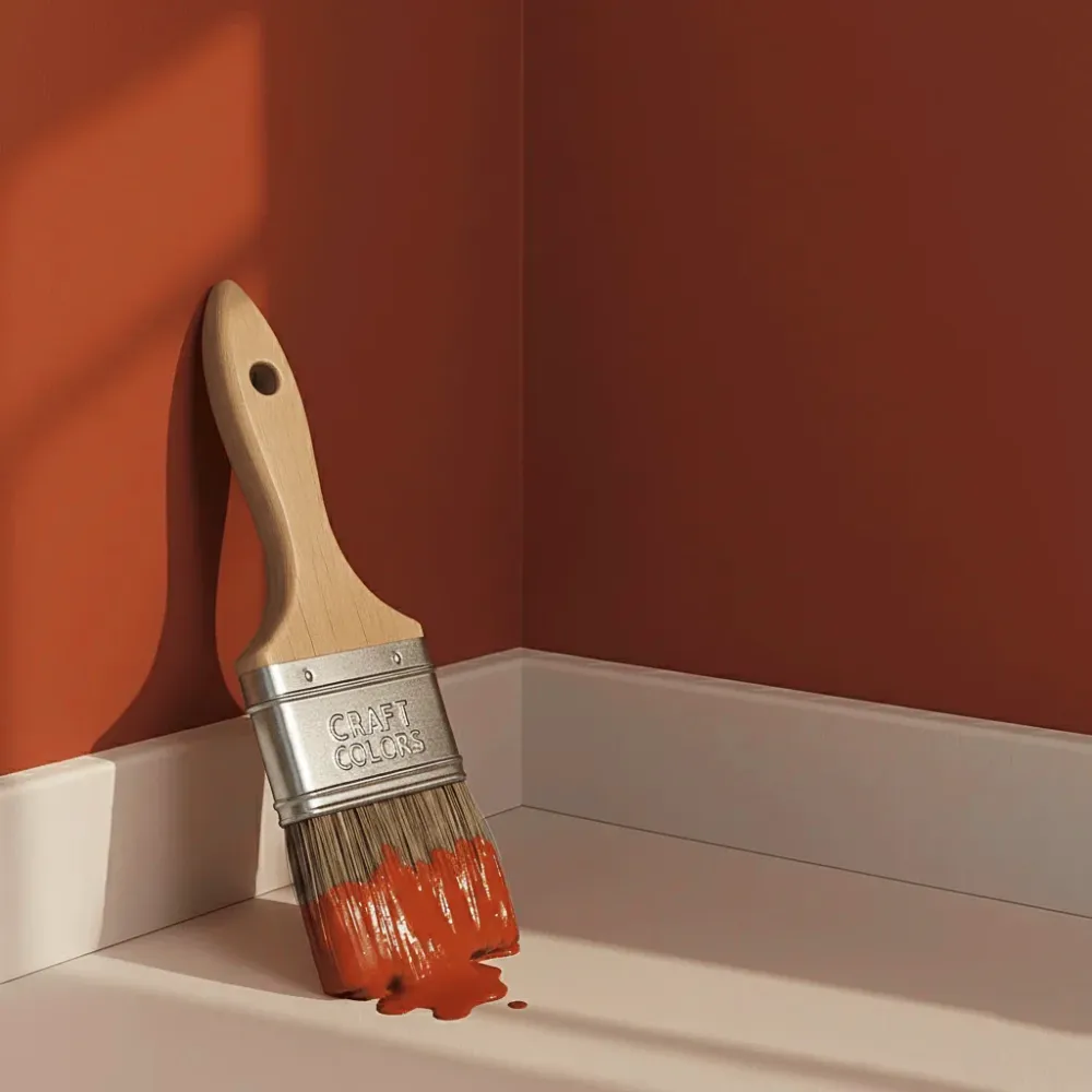 Pittura Murale Rosso Terracotta No. 460 opaca | Strong+ Classe di abrasione umido 1 (5L)