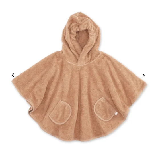Poncho spugna - terracotta