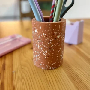 Portapenne / porta spazzolino Terracotta