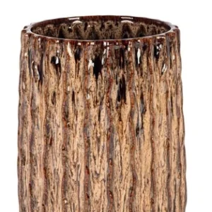 PORTAVASO TERRACOTTA MARRONE LARGE