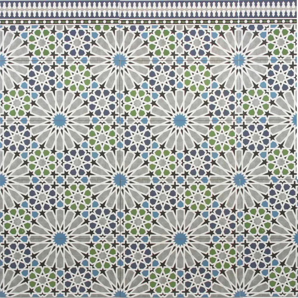 Rivestimento marocchino 50x25 cm – mosaico stella