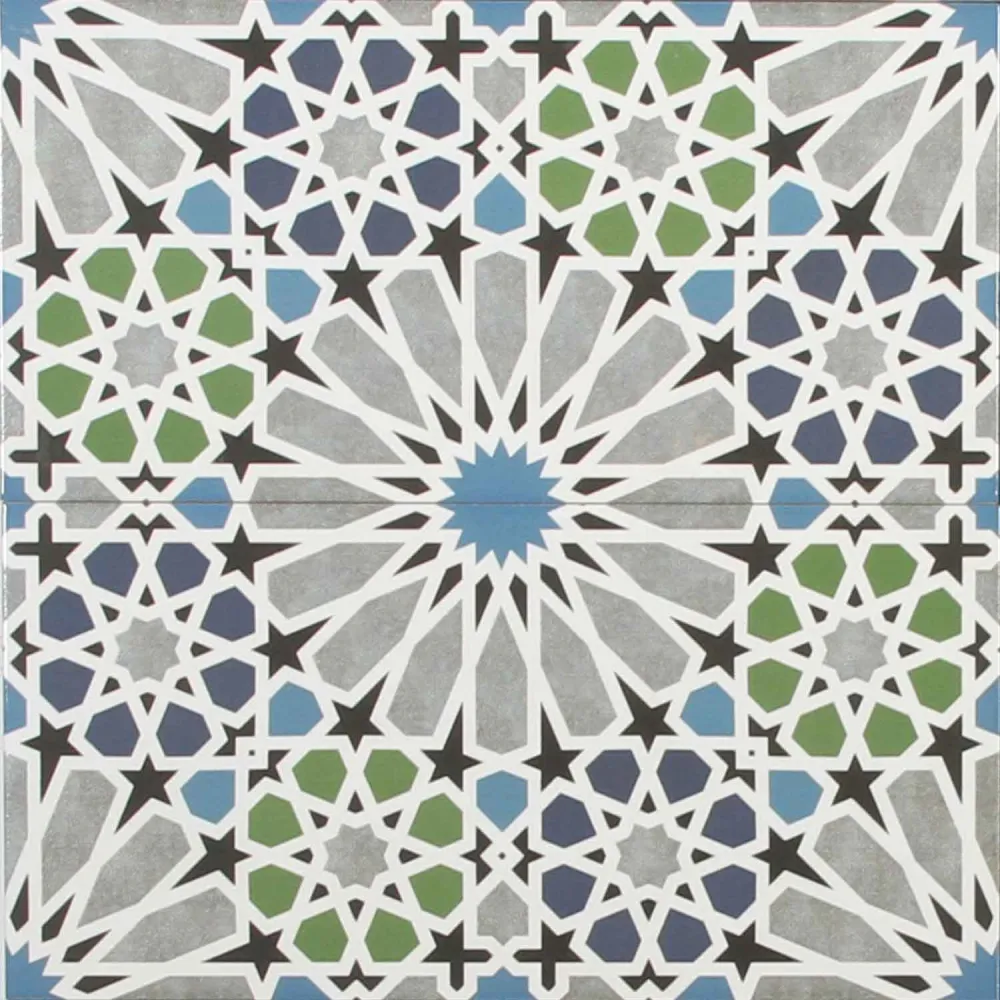 Rivestimento marocchino 50x25 cm – mosaico stella