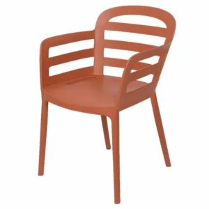 Sedia boston pp 55x60x79cm terracotta 9841986
