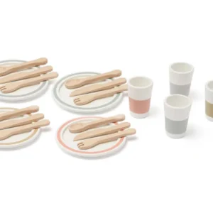 Servizio da bistrot legno | Concetto di bambino
