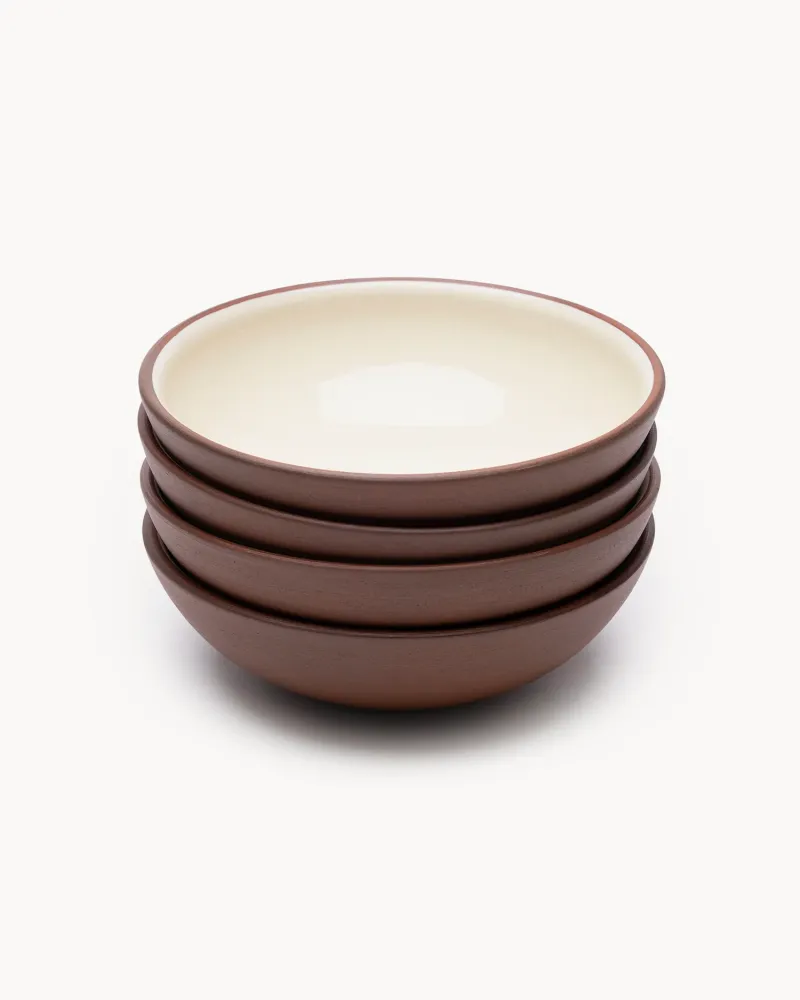 Servizio piatti terracotta Earth Raw, 4 persone