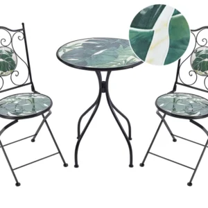 Set Angolare Set da balcone metallo nero COZZANA