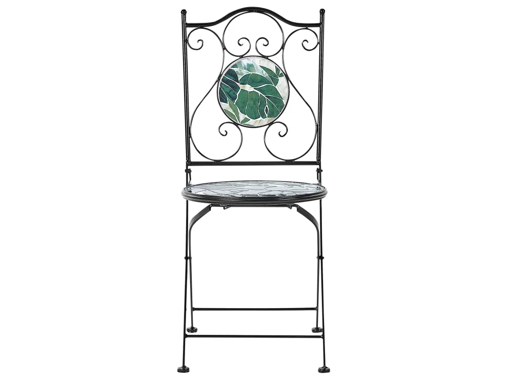 Set Angolare Set da balcone metallo nero COZZANA
