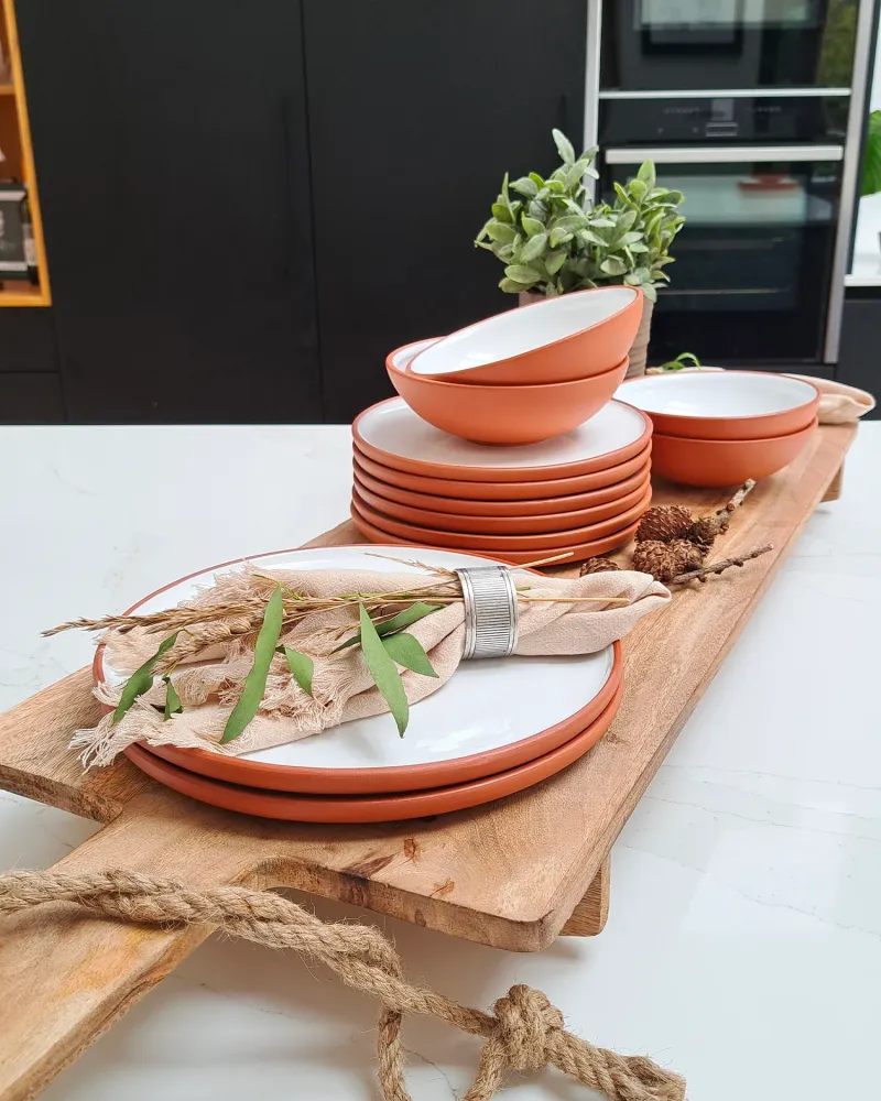 Set 4 bowl terracotta Earth