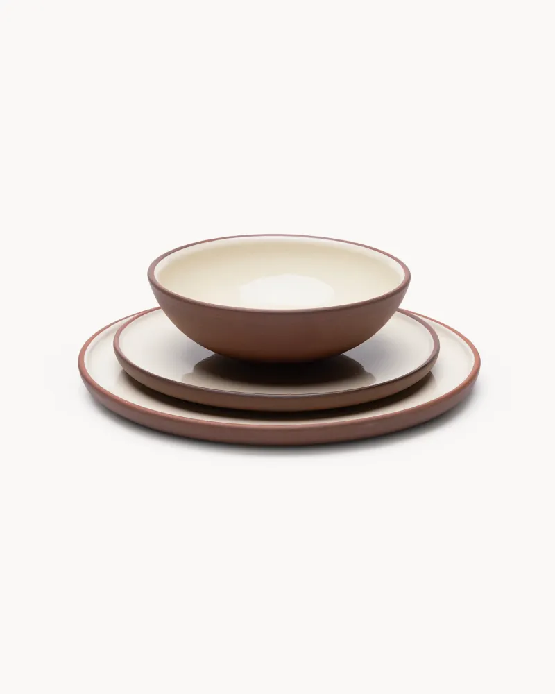 Set 4 bowl terracotta Earth Raw