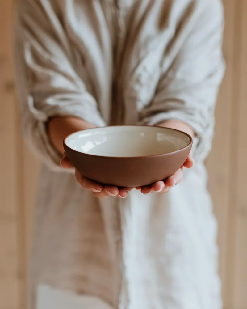 Set 4 bowl terracotta Earth Raw