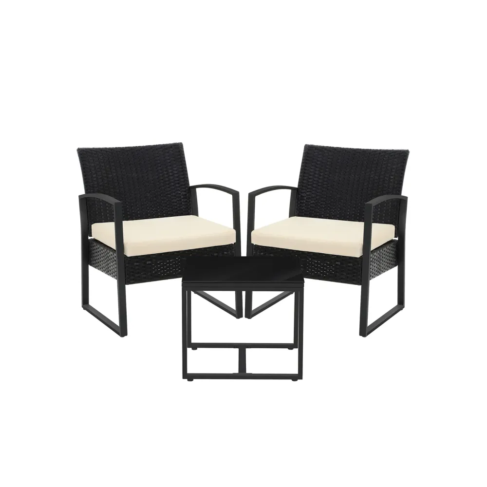 Set Componibile Set di Mobili da Giardino Rattan PE