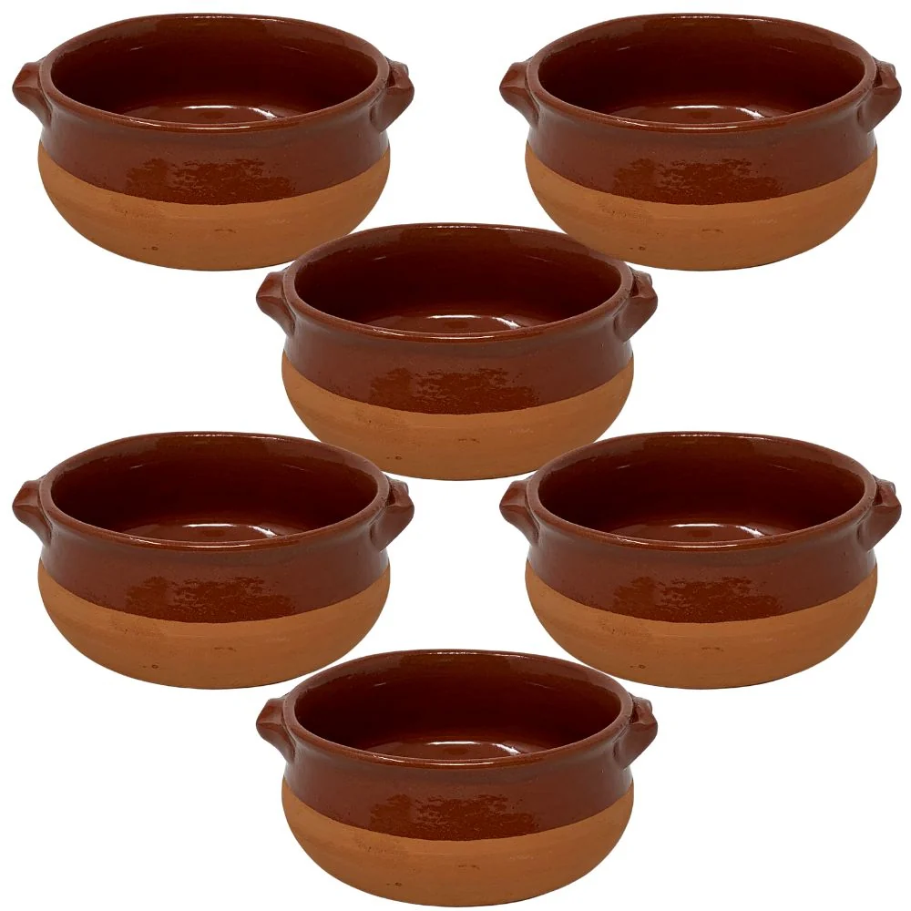 Set 6 Tegamini Terracotta Artigianali – 14 cm | Il Calore della Tradizione