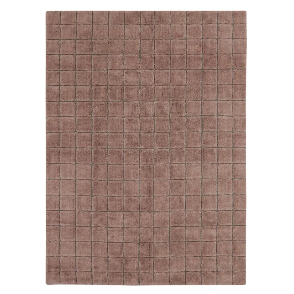 Tappeto lana mosaico quarzo 170 X 240 cm