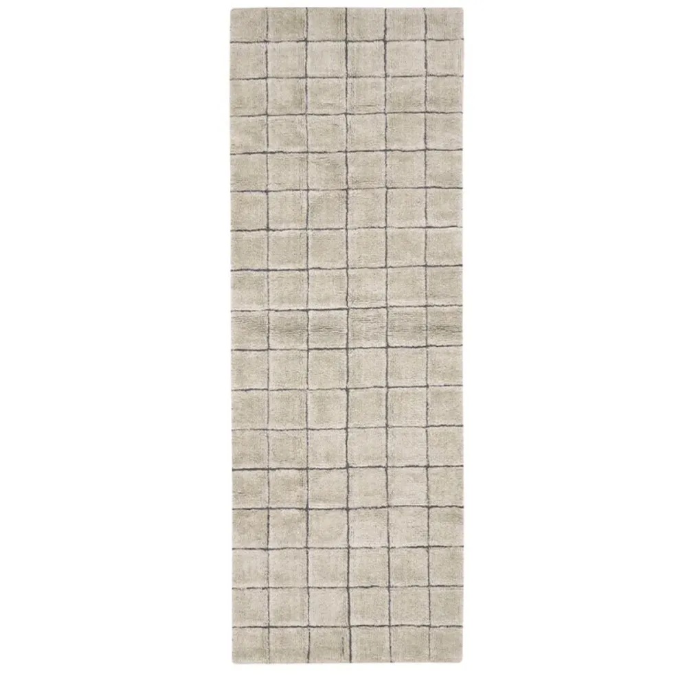 Tappeto di Passaggio Lana Mosaico Gres 80 X 230 Cm