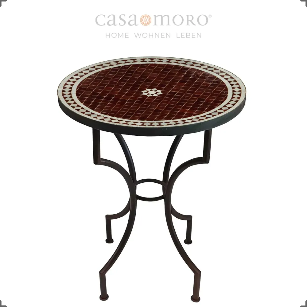 Tavolo da giardino Ø 60 cm, tavolo da bistrot
