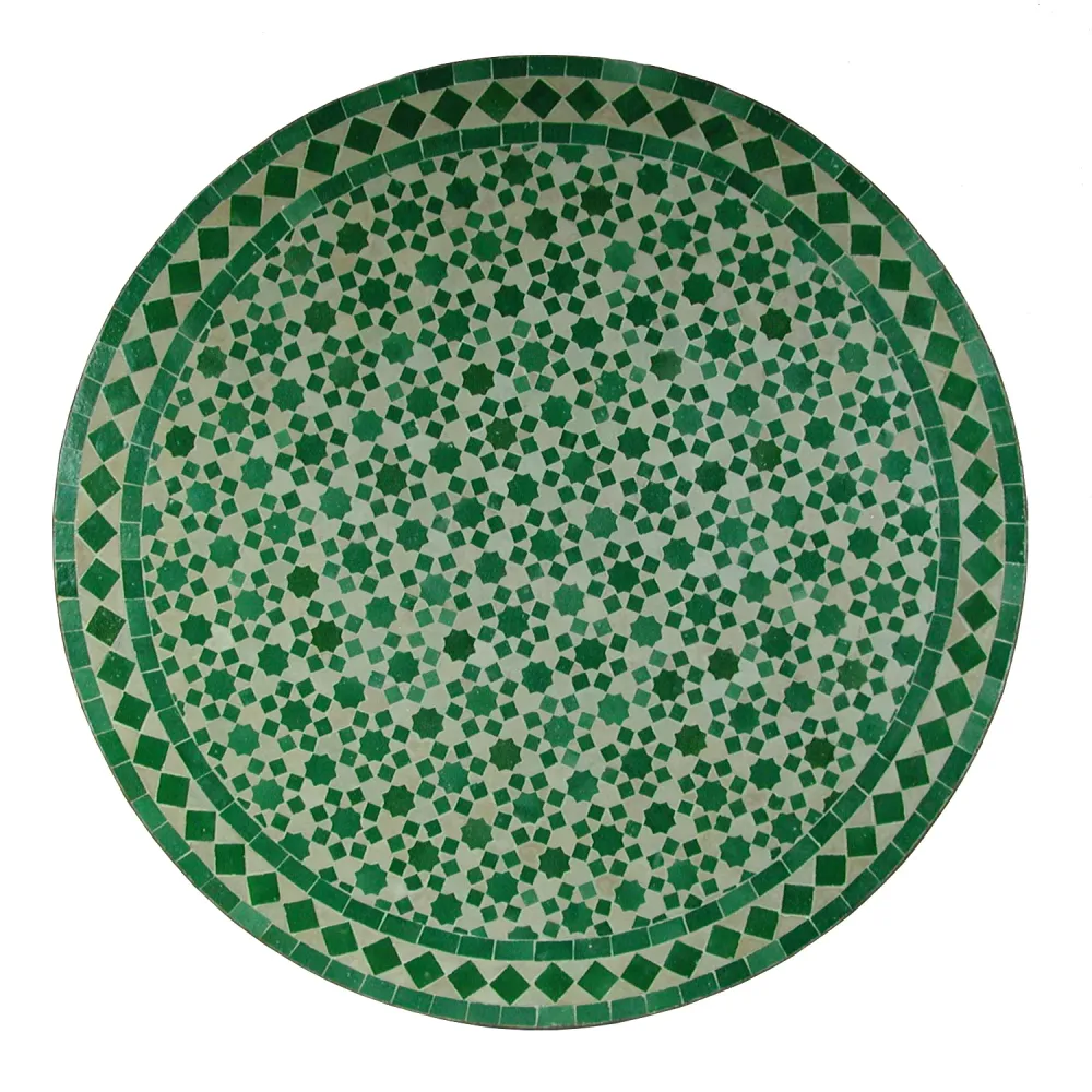 Tavolo mosaico dal Marocco - Rotondo -M60-10