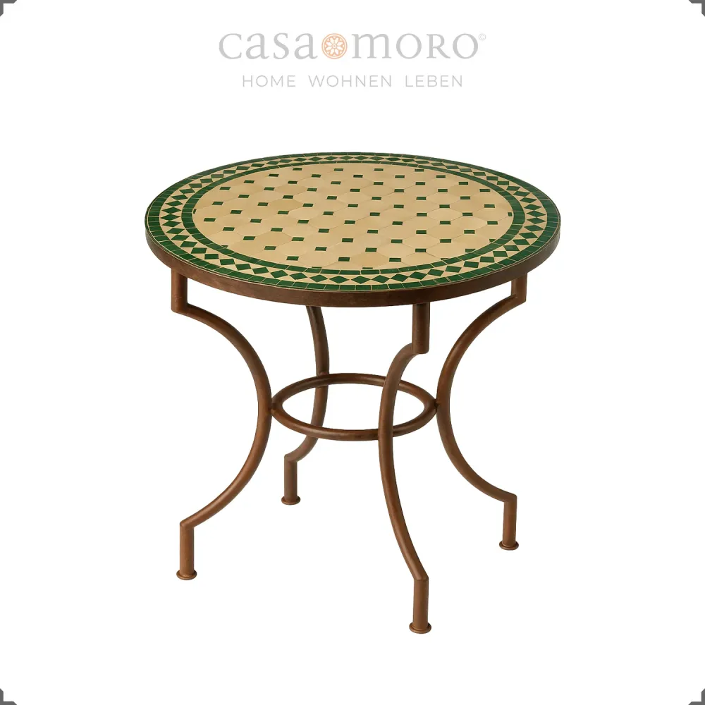 Tavolo mosaico rotondo 80 cm