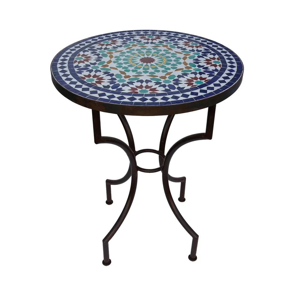 Tavolo da patio - tavolo mosaico Ø60 cm