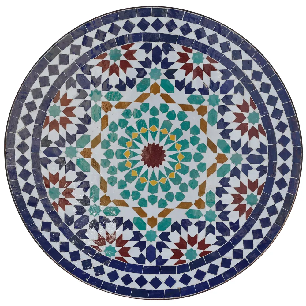 Tavolo da patio - tavolo mosaico Ø60 cm