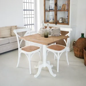 Tavolo quadrato legno massello da bistrot Andalusia 70 cm