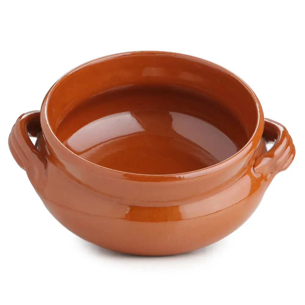 Tegamino Terracotta Artigianale mono porzione diametro 14 cm