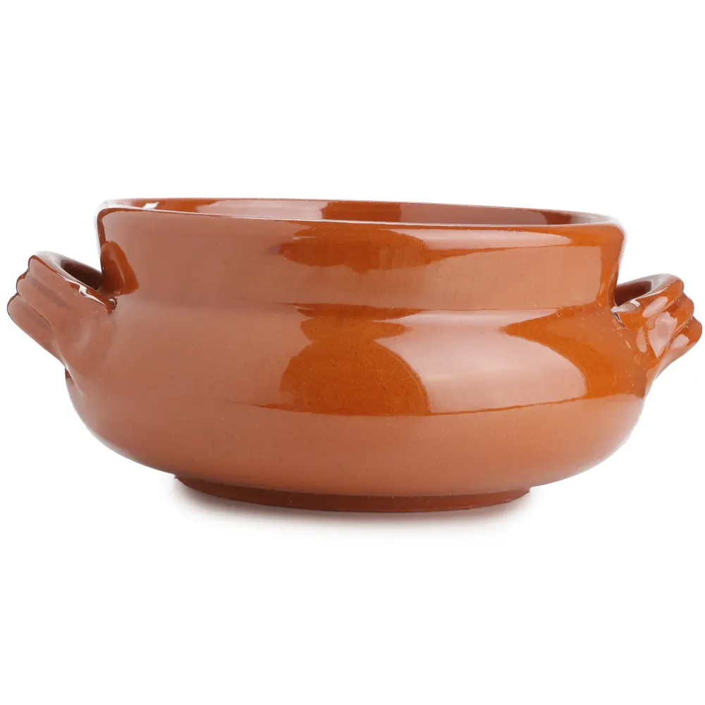 Tegamino Terracotta Artigianale mono porzione diametro 14 cm