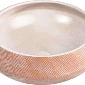 Tuareg Lavabo terracotta colore Rosso Ø 42