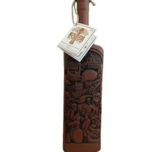 Vino rosso Saperavi Cabernet Sauvignon bottiglia di terracotta secco 0,75L