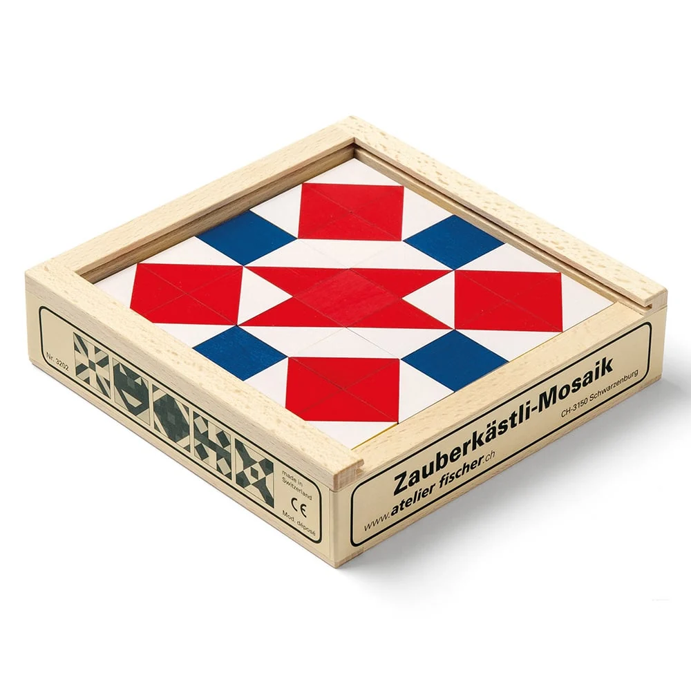 Zauberkästli Mosaico | 25 cubi di legno