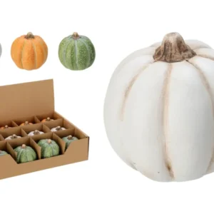 Zucca terracotta 6x6cm 3 assortimenti