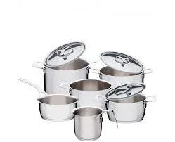 ALESSI POTS&PANS SET DI PENTOLE 9PZ
