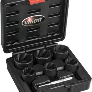 Kit Cavo di Prolunga per Generatore VIGOR set inserti per estrattore per scanalatura spirale cava quadrata 125 mm (1/2 pol...
