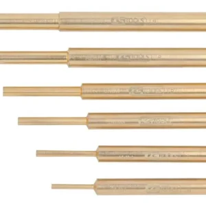 Set di cacciaspine KS Tools BRONZEplus 6 pezzi 963.2590 con Guida all'Installazione
