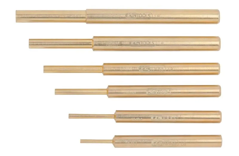 Set di cacciaspine KS Tools BRONZEplus 6 pezzi 963.2590 con Guida all'Installazione