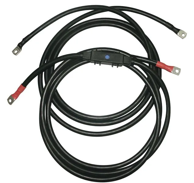 Set di cavi di collegamento IVT per inverter SW 1 m 16 mm² 421000 con Sistema di Ancoraggio Rapido