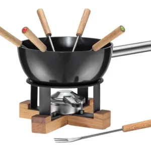 Fonduta di formaggio PRIMAVERA Losanna alluminio pressofuso ø 23 cm