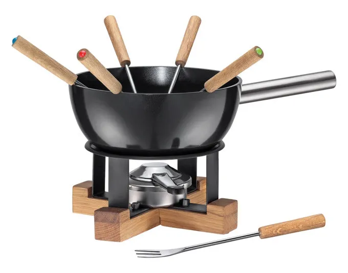 Fonduta di formaggio PRIMAVERA Losanna alluminio pressofuso ø 23 cm