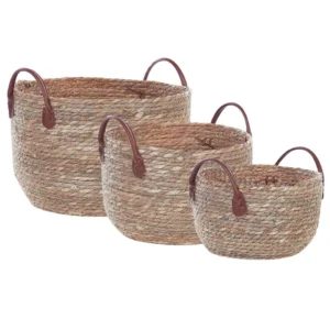 Set 3 Seagrass Baskets Integrale SAYJAR
