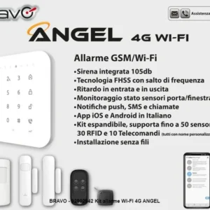 SISTEMA DI ALLARME ANGEL 4G WI-FI BRAVO 92902942